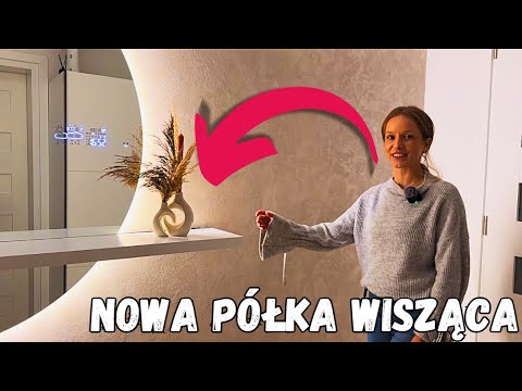 Hallway Makeover Part 5 | Hanging a shelf on a mirror #mirror #hallway #home