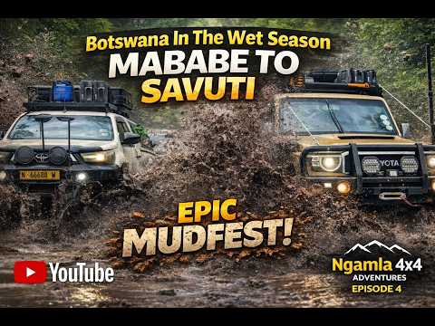 Botswana In The Wet Season Mababe to Savuti Ep4