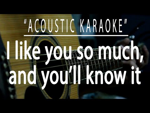 I like you so much and you'll know it - Ysabelle Cuevas (Acoustic karaoke)