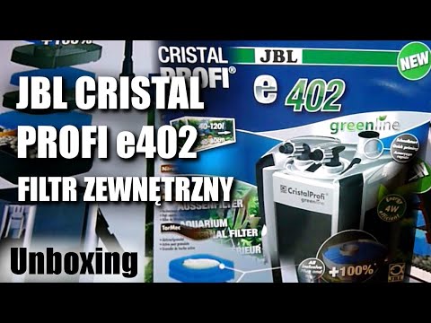 JBL Aqua JBL išorinis filtras CristalProfi e402 Greenline video