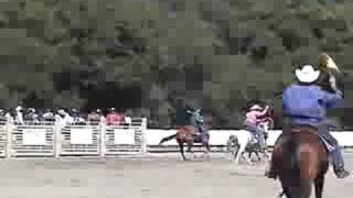 preview picture of video '2008 WOODSIDE RODEO TEAM ROPING EVENT'
