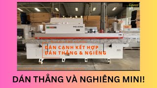 Máy dán cạnh cả nghiêng và thẳng tải nhẹ Holztek Pro-45/90A
