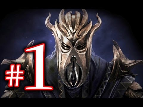 The Elder Scrolls - Skyrim Dragonborn Walkthrough Playthrough Part 1 HD - First Dragonborn!