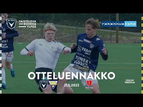 ACOTV: U17 Otteluennakko AC Oulu / OLS - JIPPO 21.5.2022 (SM-karsintasarja)