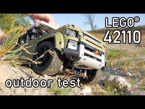 LEGO Technic 42110 Outdoor Test | LEGO 42110 Land Rover Defender | Functionality 42110 LEGO