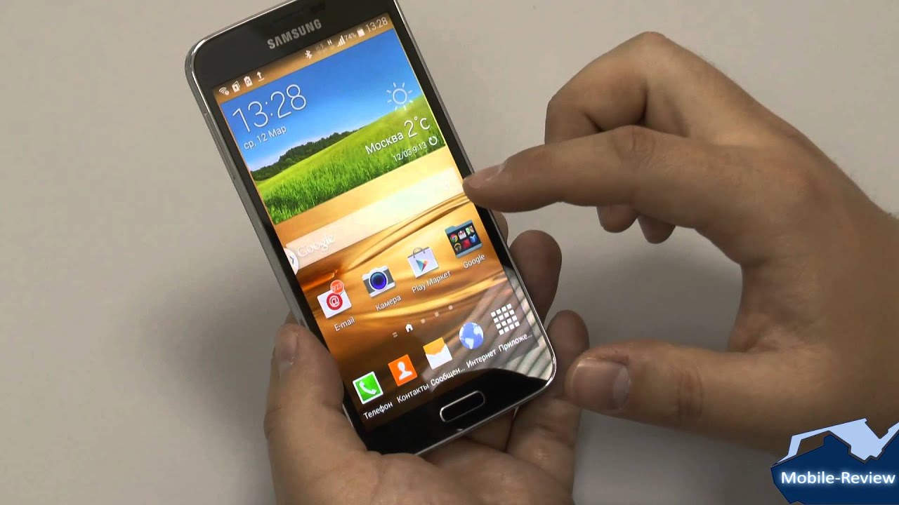 Смартфон Samsung SM-G900F Galaxy S5 16Gb LTE White
