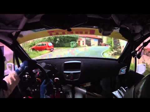 CameraCar Mix Rally Appennino Ligure 2013 Bossalini - Bracchi Peugeot 207 S 2000 2°Assoluti
