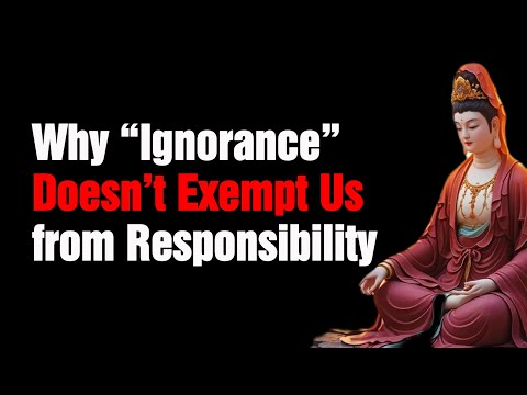 Why “Ignorance” Doesn’t Exempt Us from Responsibility： Understanding Ignorance and Karma from the Pe