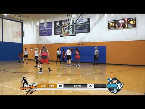 Cincy Lady Tigers vs. KY Storm Elite - Jr. High - GBA TV and Certified Basketball LIVE