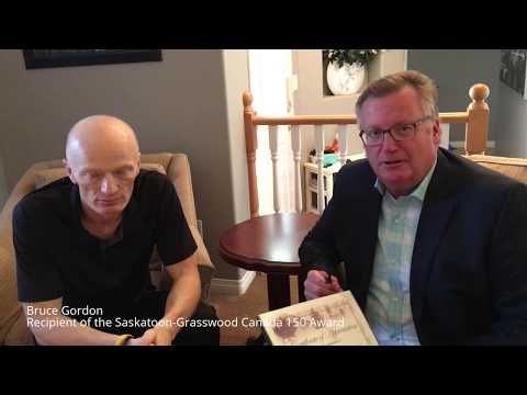 Bruce Gordon Saskatoon-Grasswood Canada 150 Award