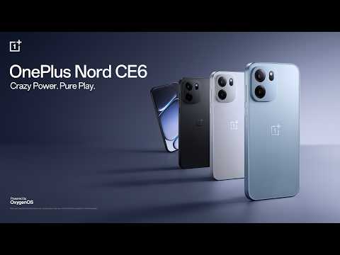 OnePlus Nord CE 6 5G 8/256Gb Pitch Black OnePlus Nord CE 6 5G 8/256Gb Pitch Black