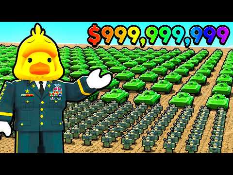 I Spent $982,107 Building WORLD'S STRONGEST Army in Roblox!