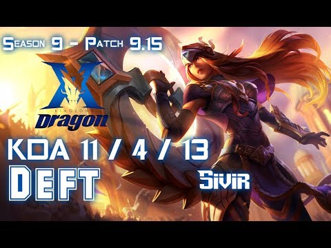 KZ Deft SIVIR vs KAI'SA ADC - Patch 9.15 KR Ranked