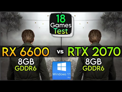 RX 6600 vs RTX 2070 - Test In 18 Games - Which Is Better In Performance ?