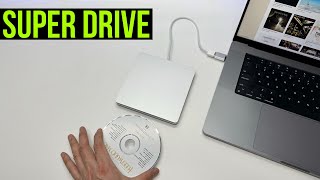 How to use the Apple SuperDrive