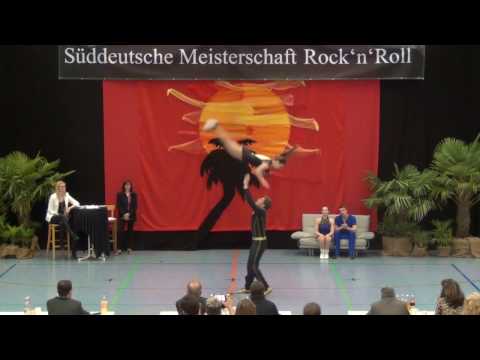 Süddeutsche Meisterschaft 2017 / Anja Gentner - Christian Gartmeier / A-Klasse