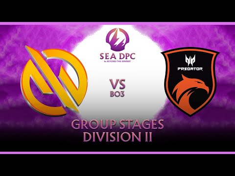 Motivated Trust Gaming vs TNC Predator Game 1 (BO3) | DPC SEA 2022 Tour 2: Division II