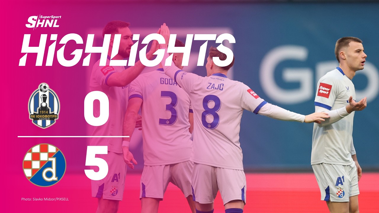 NK Lokomotiva Zagreb vs GNK Dinamo Zagreb Highlights