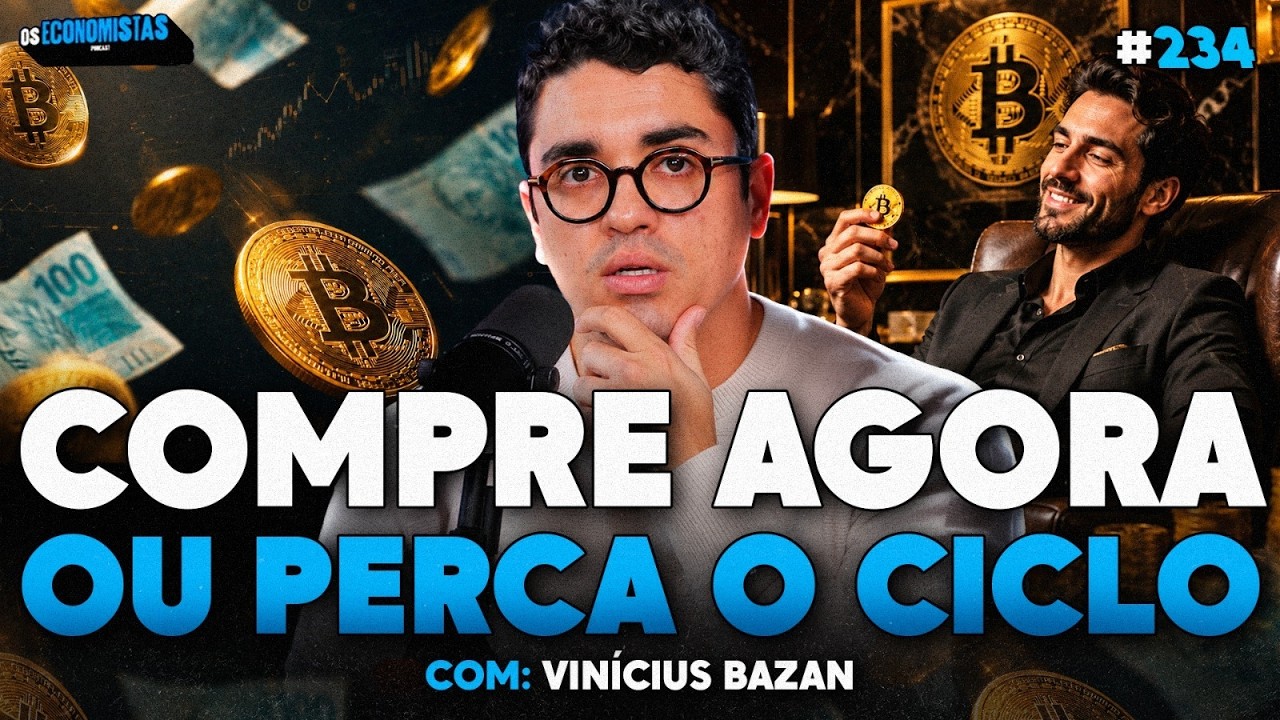 O FUNDO DO BITCOIN JÁ PASSOU? A ANÁLISE QUE NINGUÉM ESTÁ FAZENDO Vinícius Bazan | Os Economistas 234
