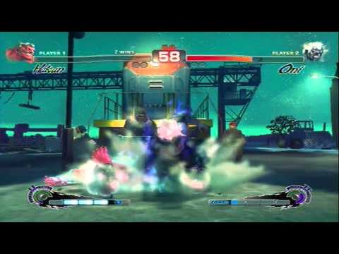 Super Street Fighter IV AE2012: Me (Hakan) vs  Ace (Oni)
