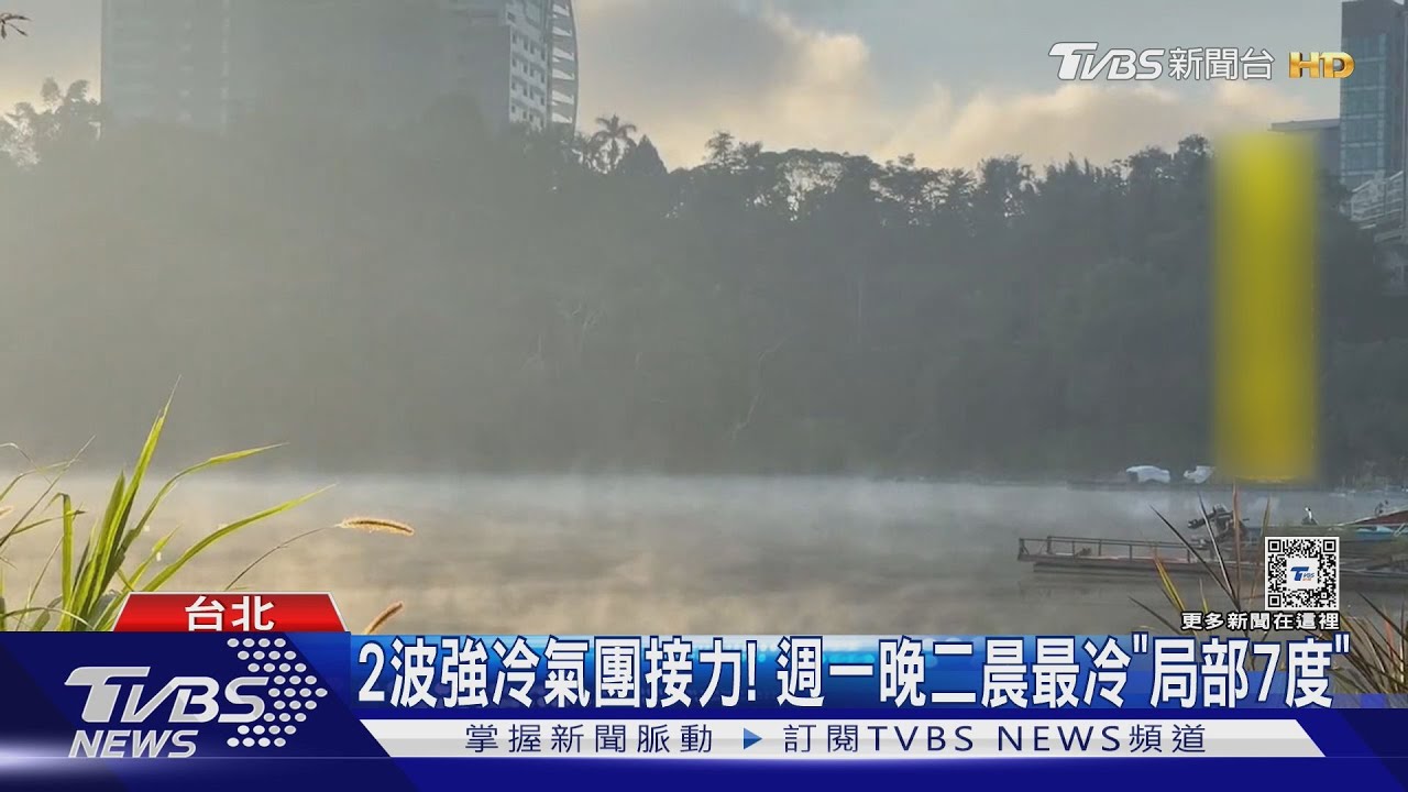2波強冷氣團接力!週一晚二晨最冷「局部7度」