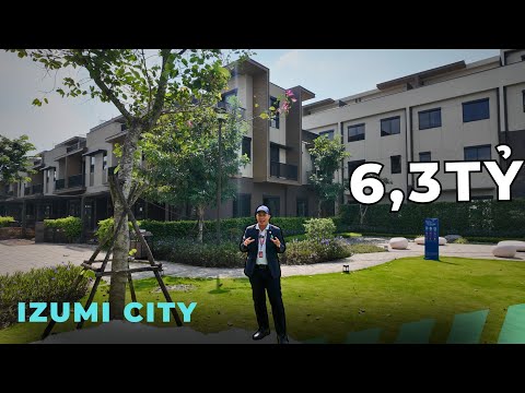 Nhà Phố Izumi City căn góc công viên 7x18m 126m2 Biên Hòa, Đồng Nai