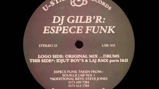 DJ Gilb'R - Espece Funk (Drums) [U-STAR RECORDS - USR 003]