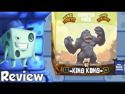 King of Tokyo/King of New York Monster Pack: King Kong Review - with Tom Vasel