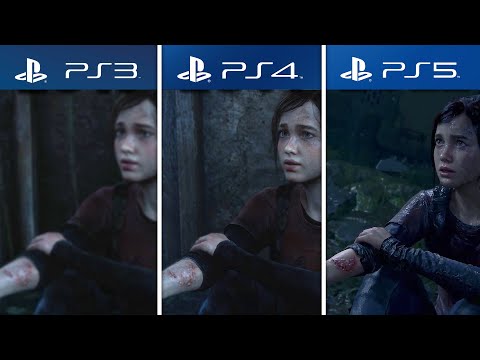 Ellie's Infected Scene -  The Last of Us Side by Side Comparison (PS3 vs PS4 vs PS5)