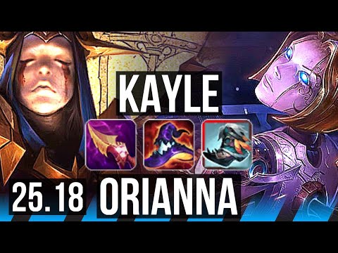 KAYLE vs ORIANNA (MID) | 10/3/6, Dominating | EUW Diamond | 25.18
