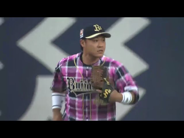 【2回表】これぞプロ!! バファローズ・川端のスーパープレー!! 2016/8/21 Bs-E