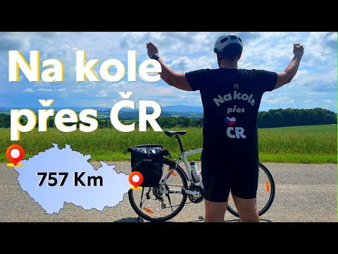 Na kole přes ČR - 757 Km - Od východu na západ