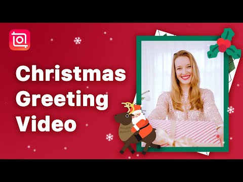 Make a Merry Christmas Greeting Video (InShot Tutorial)