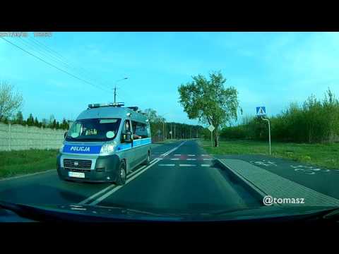  -wyprzedzał pan na podwójnej ciągłej