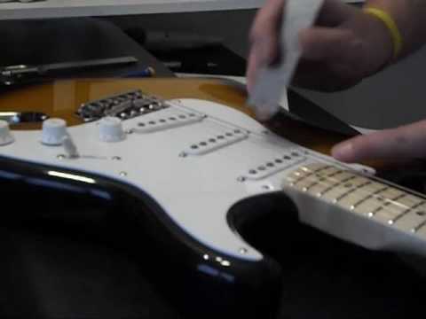 How to properly set the height of your guitar pickups.