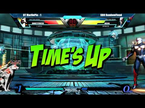UMVC3 Top 32 @ Winter Brawl 8 - BT MarlinPie vs SBN RandomFiend