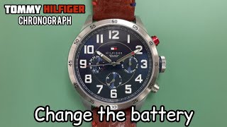 TOMMY HILFIGER Chronograph Watch Battery Replacement