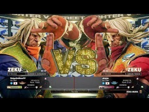 SFV AE DAIGO ZEKU VS ABTPJM ZEKU - Messatsu gou hadou