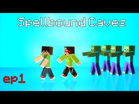 [Minecraft]Spellbound Caves ep1