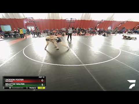 170 Lbs Cons. Round 1 - Braxton Walter, Wisconsin Vs Jackson Foster, Wisconsin C5cf
