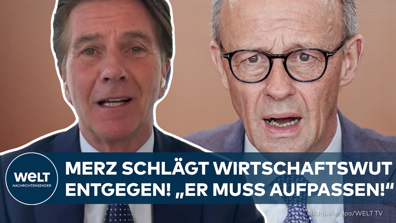 DEUTSCHLAND: Merz schlägt geballte Wirtschaftswut entgegen! „Er muss aufpassen!“