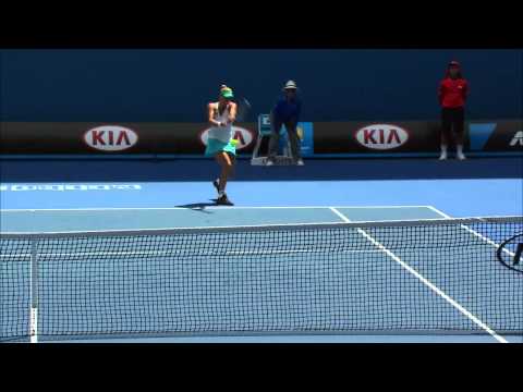 Sara Errani v Yanina Wickmayer highlights (3R) - Australian Open 2015