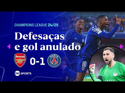 Gols e lances de Arsenal x PSG