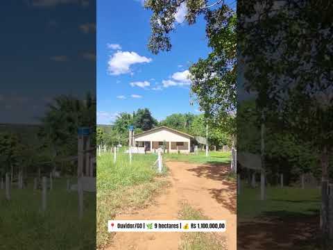 📍 Ouvidor/GO | 🌿 9 hectares | 💰 R$ 1.100.000,00