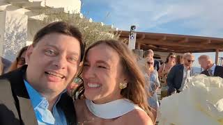 Santorini Greece Wedding 2023 Part 1