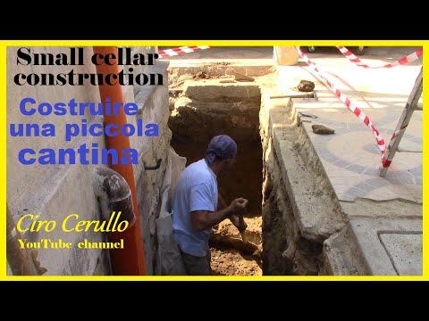 , title : 'Costruire CANTINA facendo lo scavo a MANO - Construction of a small cellar'