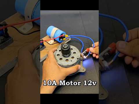 12v Big DC Motor Speed Upgrade with Armature Winding