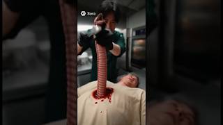 美味しいチェストバスターの丸焼きの作り方！#alien #shorts #short