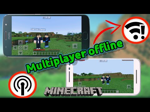 How to play multiplayer offline in current updated versions of Minecraft PE!!!