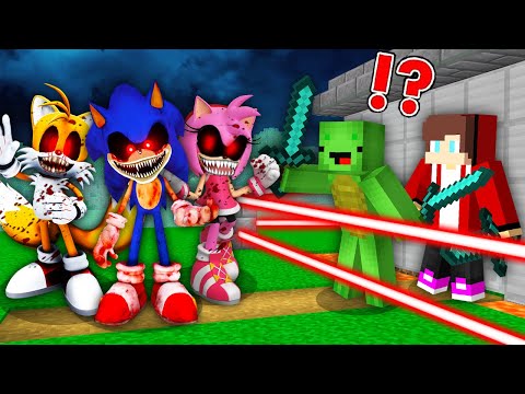 Terrifying Sonic.exe & Knuckles vs Security House Challenge
